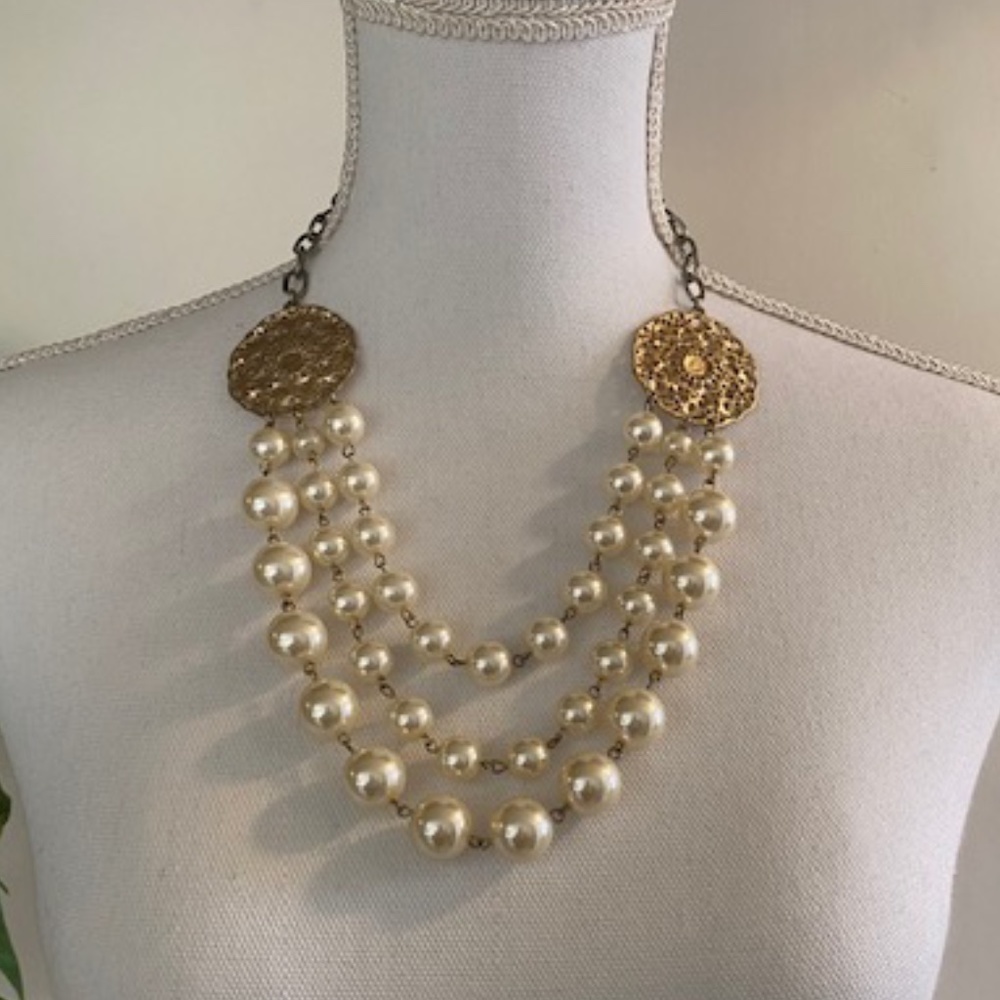 Pearl Statement Necklace
